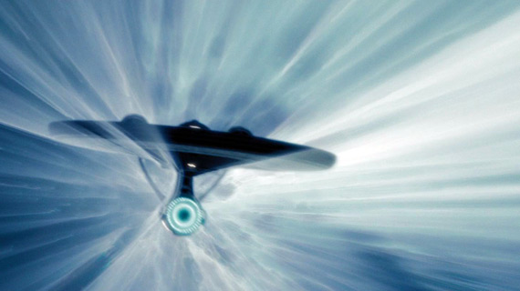 An example of the Enterprise's new Star Wars-inspired Warp effect.